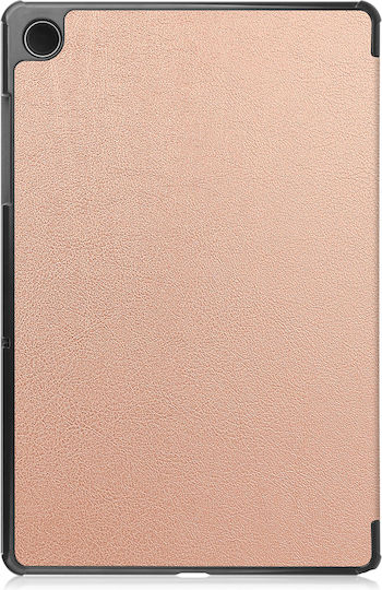 Techsuit Foldpro Flip Cover Ροζ Χρυσή (Samsung Galaxy Tab A9)