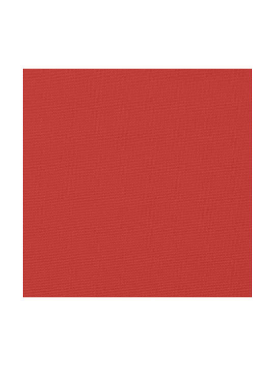 vidaXL Waterproof Sofa Cushion Pallet Red 80x80cm