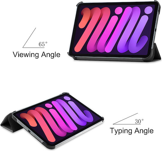 Techsuit Foldpro Флип Капак Черен iPad mini 2021 / mini 2024