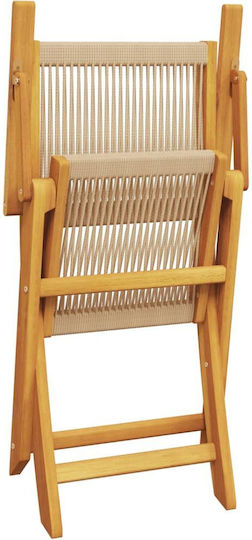 Garten- und Outdoor-Möbelsets Wohnzimmer Typsatz 3 Stück Beige