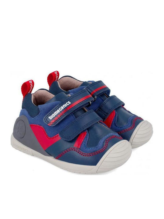 Kids Sneakers Anatomic with Scratch Blue