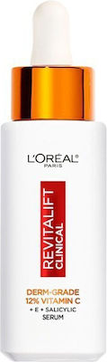 L'Oreal Paris Revitalift Clinical Feuchtigkeitsspendend & Anti-Aging Serum Gesicht mit Vitamin C 30ml