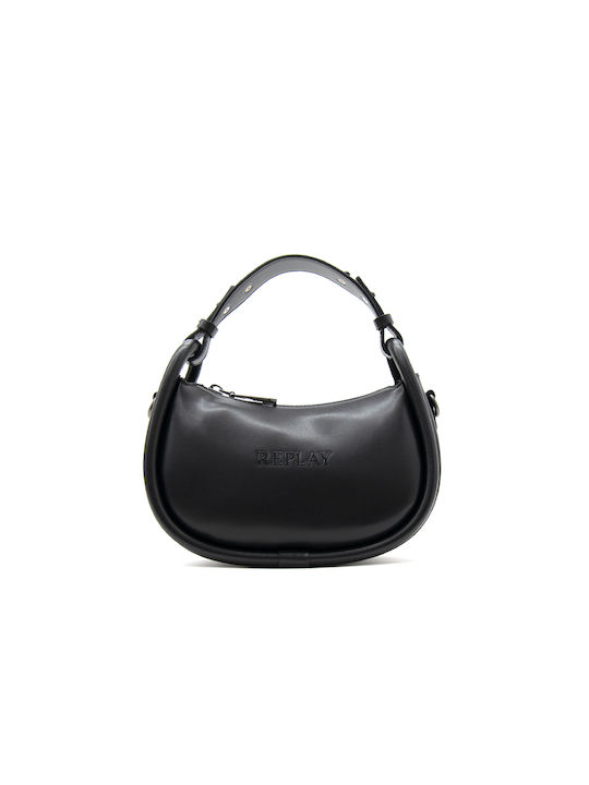 Replay Damen Tasche Schulter Schwarz