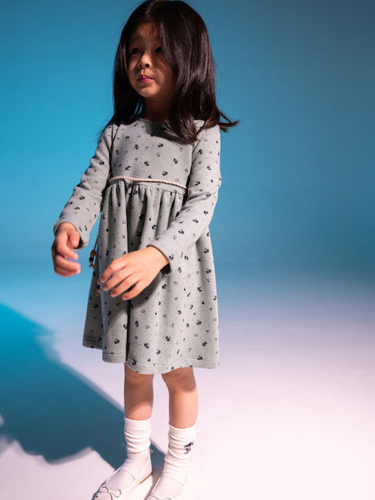 Evita Kids Dress Floral Mint