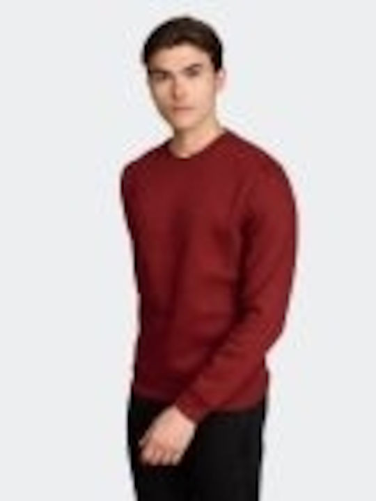 Target Herren Sweatshirt Burgundisch