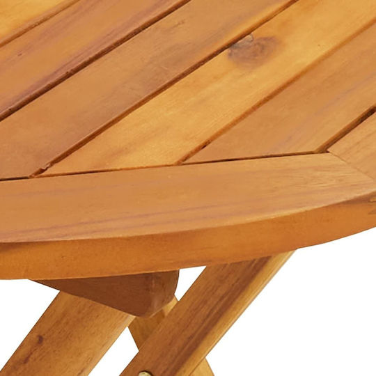 Garten- und Outdoor-Möbelsets 3 Stück Beige mit Sonnenschirmhalter