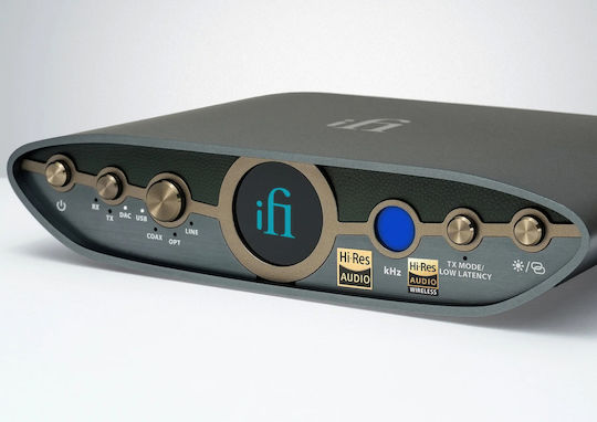 iFi Audio DAC with USB Input Blue