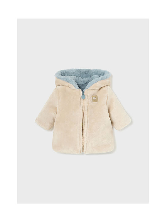 Mayoral Kids Coat Double Sided Blue