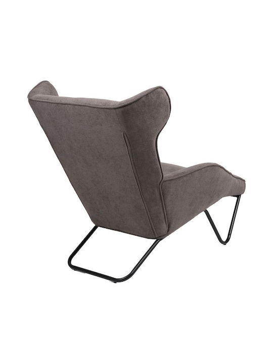 Totely Armchair Gray 74.5x122x90cm