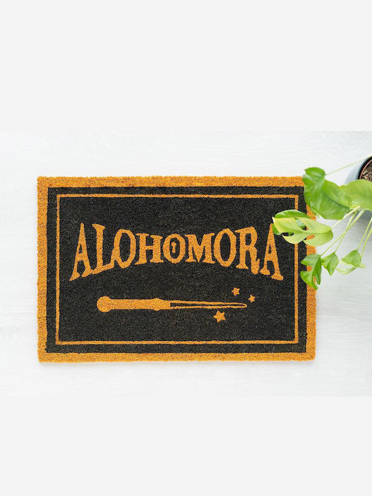 Grupo Erik Grupo Erik Entrance Doormat Coconut Tree Non-Slip Underlay Black 40x60cm