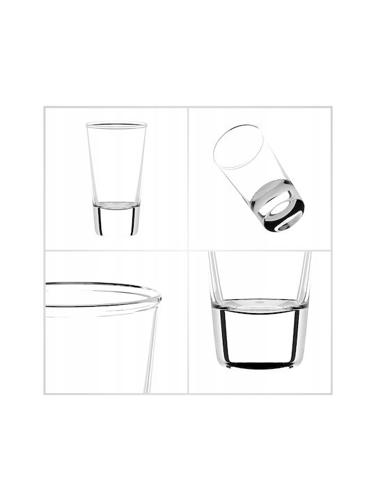 Kadax Set de pahare din Sticlă 28ml 6buc