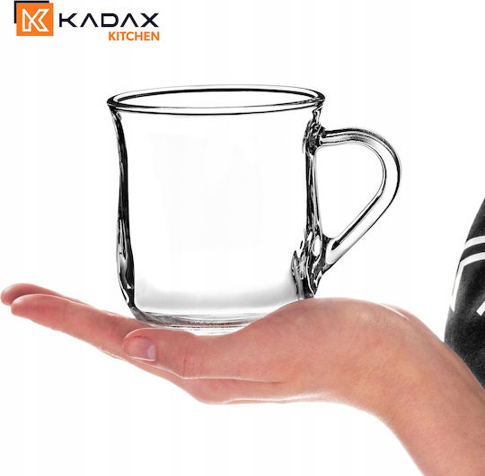 Kadax Стъклена прозрачна чаша 320 мл