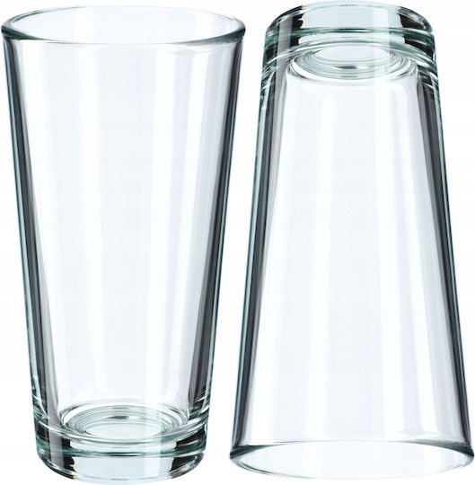 Kadax Set de pahare pentru apa din Sticlă 340ml 8buc