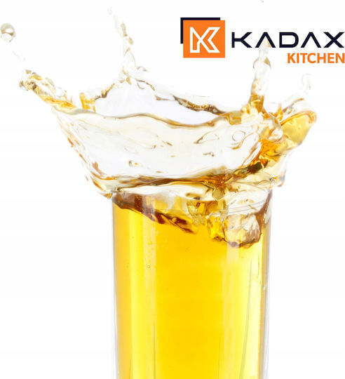 Kadax Set Gläser Wasser / Cocktail/Trinken aus Glas 380ml 12Stück