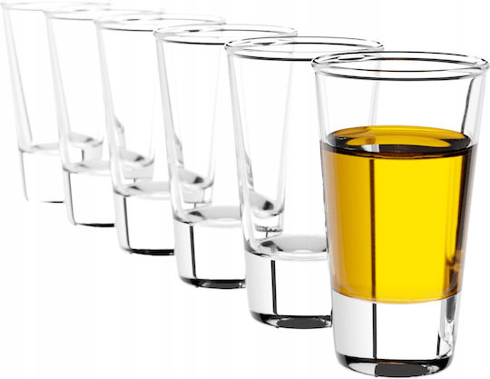 Kadax Shot Glasses made of Glass 28ml 12pcs