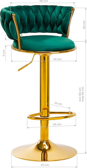 Hocker Bar mit Höhenverstellbar Green