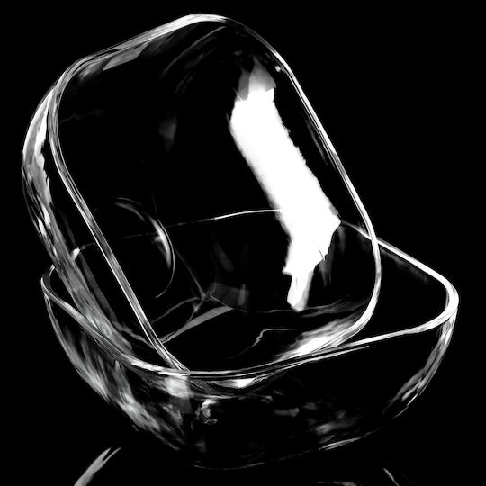 Kadax Salatschüssel Glas Transparent 20x20cm 2Stück