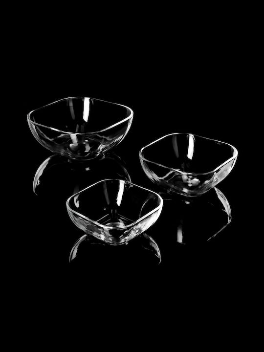 Kadax Salatschüssel Glas Transparent 2Stück