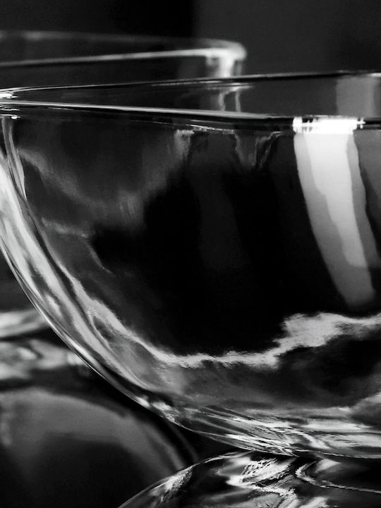Kadax Salatschüssel Glas Transparent 20x20cm 1Stück