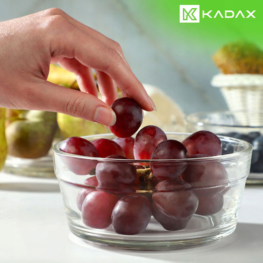 Kadax Salatschüssel Glas Transparent 14x14cm 1Stück
