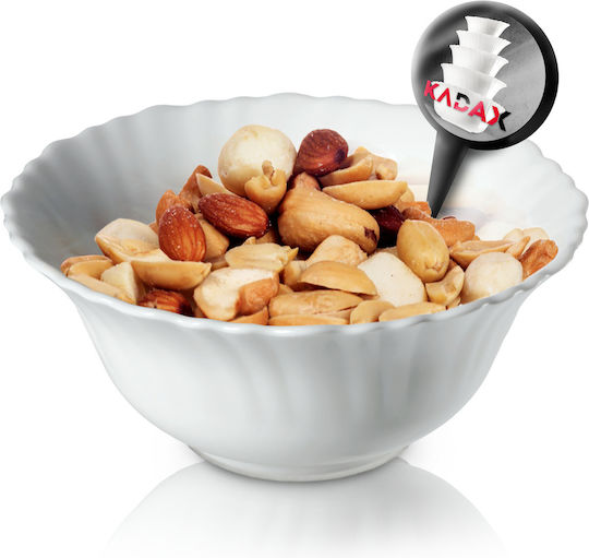Kadax Salatschüssel Glas Weiß 1Stück