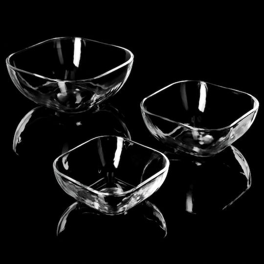 Kadax Salatschüssel Glas Transparent 16x16cm 1Stück