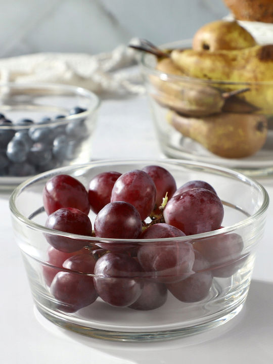 Kadax Glass Salad Bowl Transparent