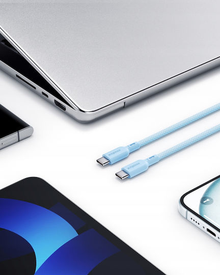 Innostyle USB 2.0 Кабел USB-C Мъжки - USB-C 240W Захранване PD Син 2м ICC240BB