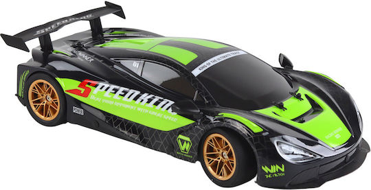 Large Remote Controlled Sports Car 1:10 Green-black