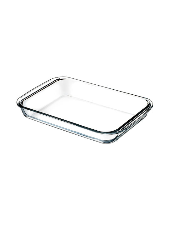 Kadax Ορθογώνιο Πυρίμαχο Σκεύος Γυάλινο 39x23cm