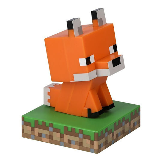 Paladone Kids Decorative Lamp Fox Icon Light Orange