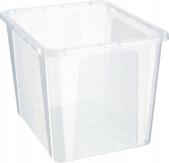 Kadax Kunststoff Aufbewahrungsbox mit Deckel Transparent 30Es 1Stück