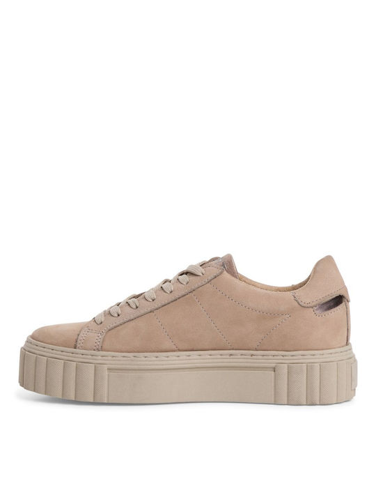 Tamaris Γυναικεία Sneakers Taupe