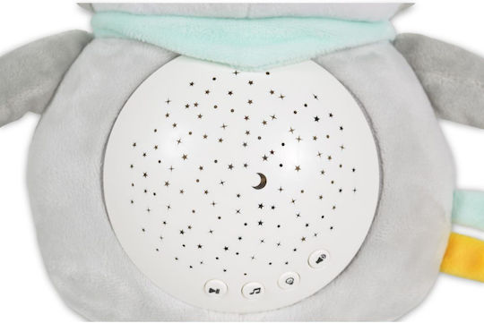 Moni Snuggly Raccoon Sleep Comforter Fabric with Music Light and Sounds for 6+ Months