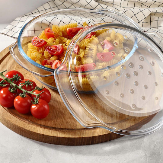 Kadax Dutch Oven Round Glass 2.4lt 1pcs