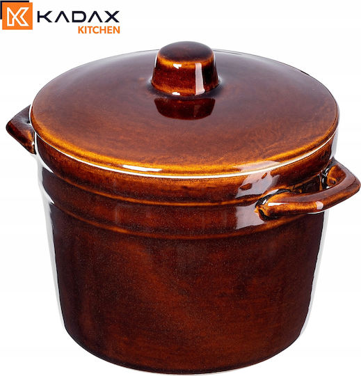 Kadax Dutch Oven Round Ceramic 6lt 1pcs