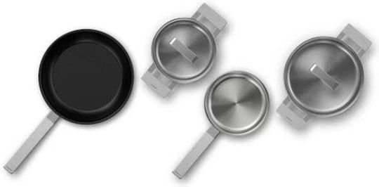 Bosch Cookware Set Made of Stainless Steel Silver with Non-Stick Coating 4 Pieces