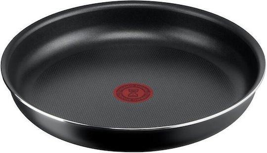 Tefal Cook Комплект Съдове За Готвене От Алуминий Черен С Незалепващо Покритие 5 Чаени