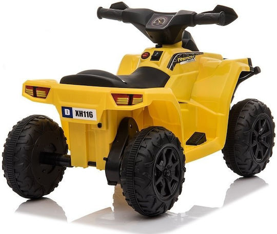Tricicletă pentru copii Electrică 6 volți Galben