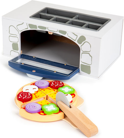 Wooden Pizza Oven + Accessories Kitchen Ecotoys