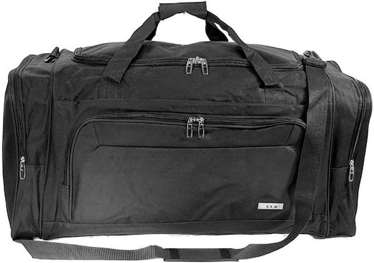 RCM Sack Voyage 71lt Black Fabric L70xW32xH32cm
