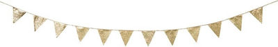 Talking Tables Flags in Gold color 0.15pcs