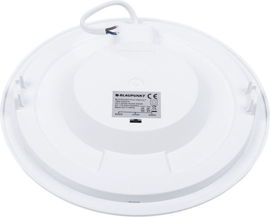 LED таванна лампа Blaupunkt 18W 6-в-1 IP44 превключвател на цвета на светлината