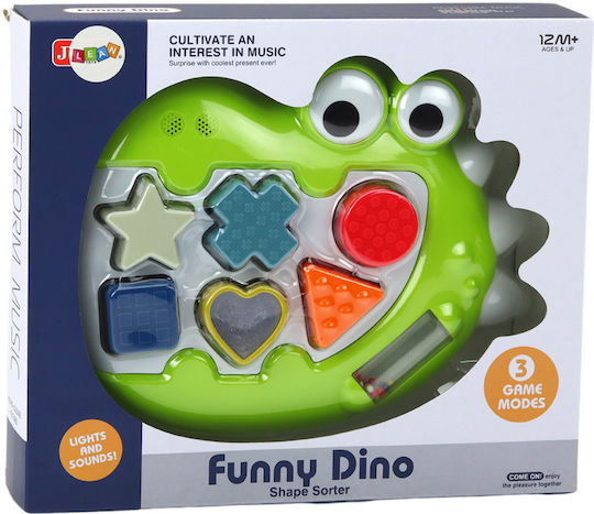 Lean Toys Ζωάκι από Ύφασμα με Ήχους για 12+ Μηνών