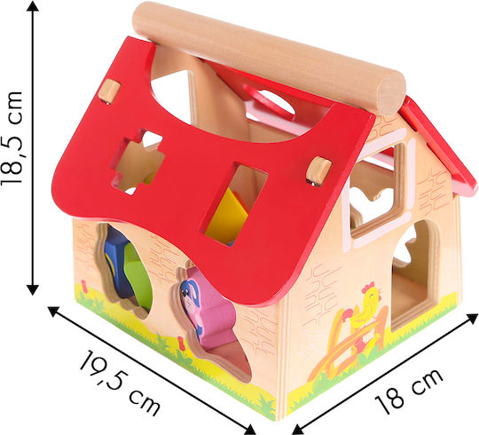 Ecotoys Formensortierspiel aus Holz für 12++ Monate