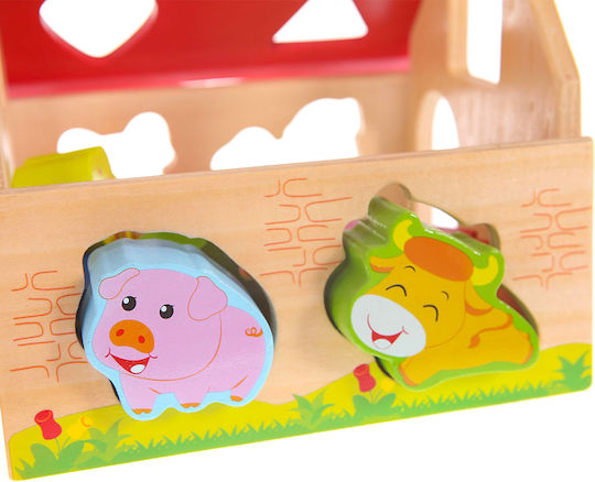 Ecotoys Formensortierspiel aus Holz für 12++ Monate