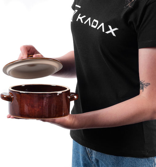 Kadax Oală Ovală Ceramică 1lt 1buc