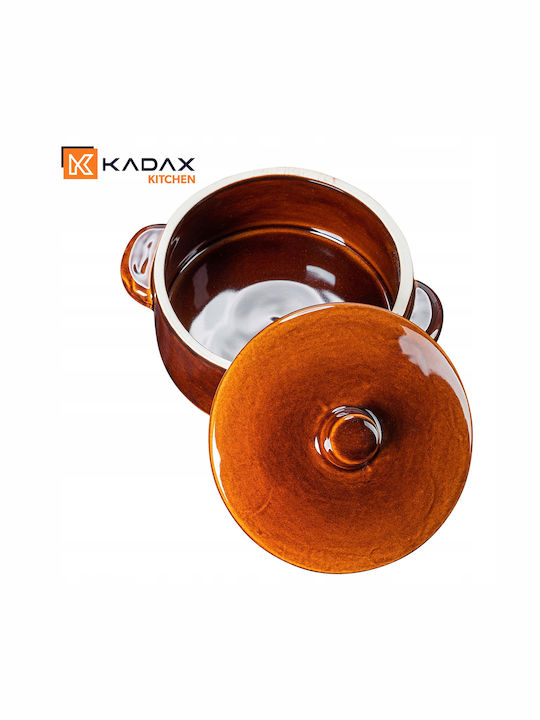 Kadax Oală Ovală Ceramică 1lt 1buc