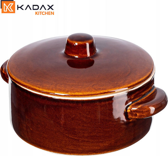 Kadax Oală Ovală Ceramică 1lt 1buc