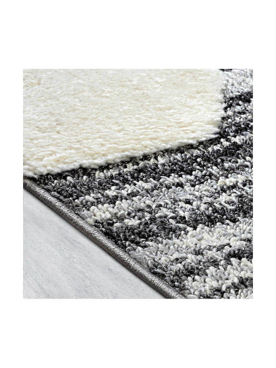 Madi Cloud Rug Rectangular Gray